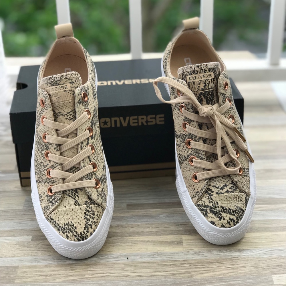 NWT Converse Loop OX Ivory/Cream LT W AUTHENTIC - Picture 3 of 7